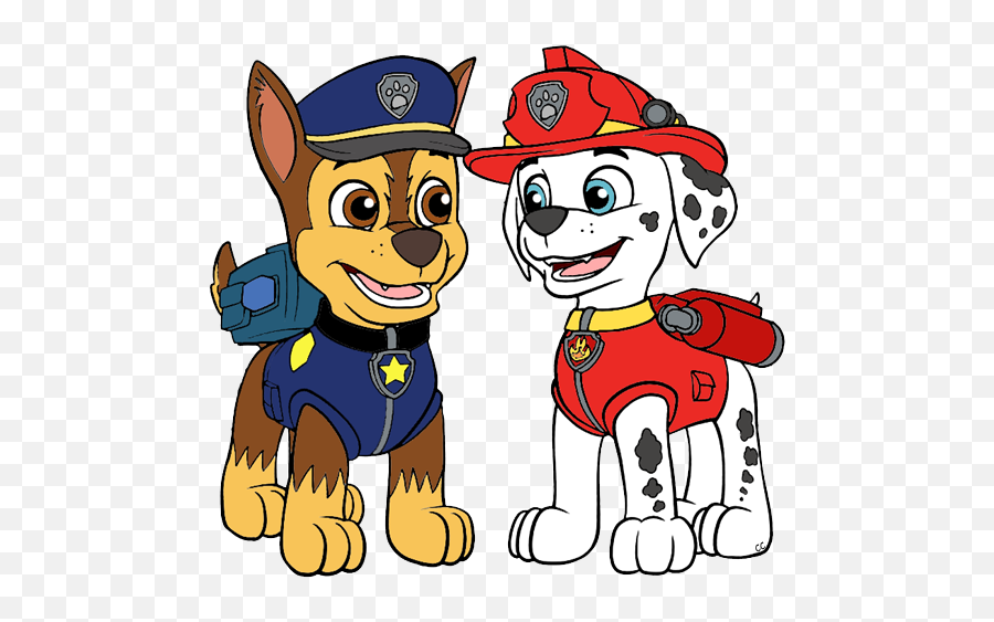 Paw Patrol Chase Cartoon Png Image With - Paw Patrol Police Dog,Marshall  Paw Patrol Png - free transparent png images 