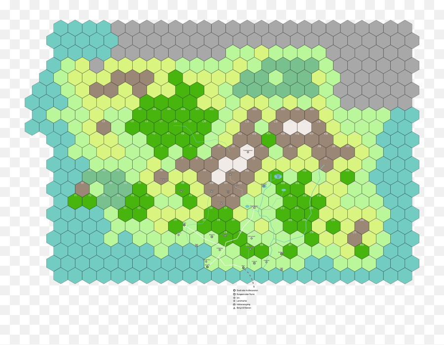Is It Possible To Use A Hex Map For Exploration In - Vertical Png,Hex Grid Transparent