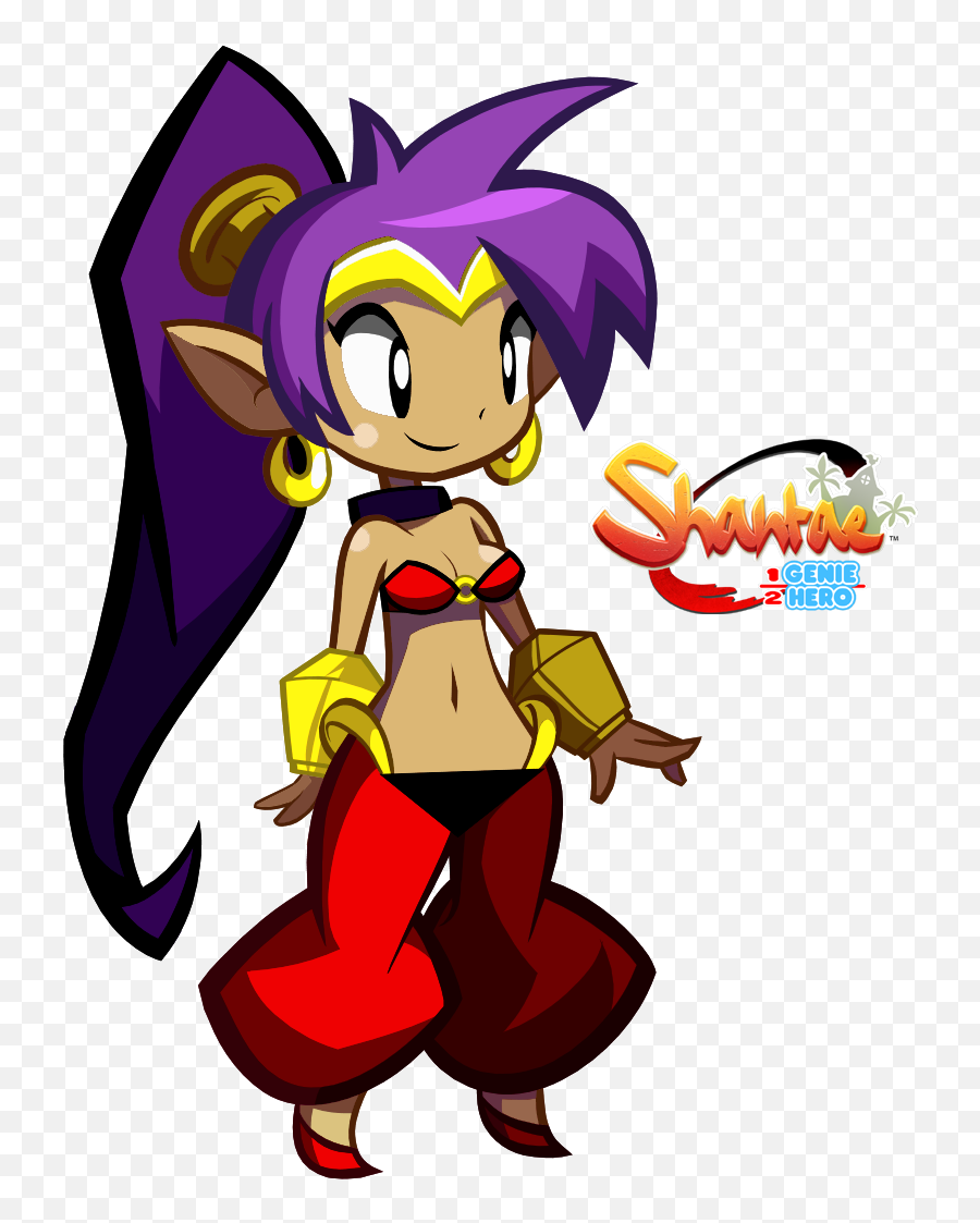 Shantae Minecraft Skin - Art Shantae Half Genie Hero Png,Shantae Logo