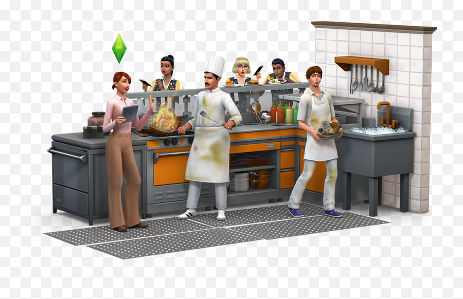 The Sims 4 Renders - Sims Online Sims Sims 4 Life Sim Sims 4 Dine Out Kitchen Png,The Sims 4 Logo Transparent