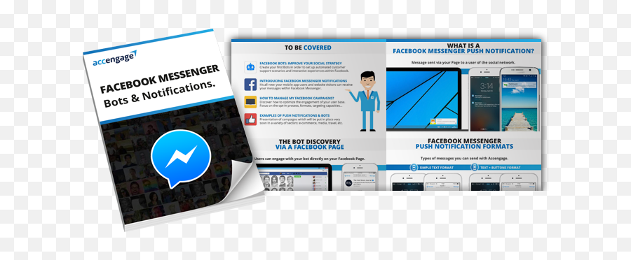 Facebook Messenger Push Notifications U0026 Bots - White Paper Multimedia Software Png,Facebook Messenger Png