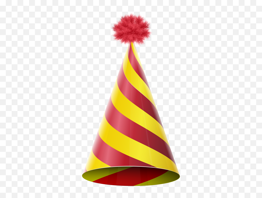 Download New Years Party Hat Png - Red And Yellow Party Hat,New Years Party Hat Png