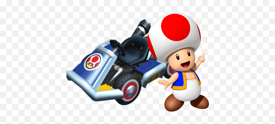 Toad Transparent Mario Kart - Mario Kart Png Toad,Toad Transparent