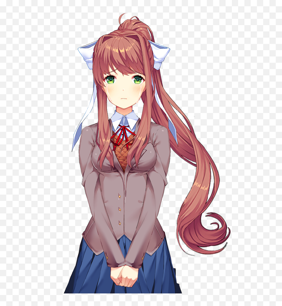 Doki Literature Club Nude Sprites - Monika Doki Doki Png,Doki Doki Literature Club Transparent