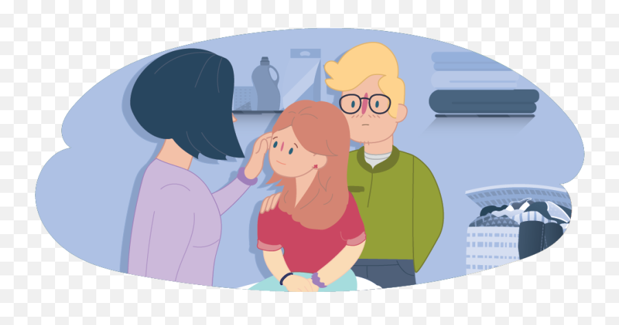 Supporting Kids Through Separation Or Divorce Helpline - Cartoon Parent Child Conversation Png,Divorce Png