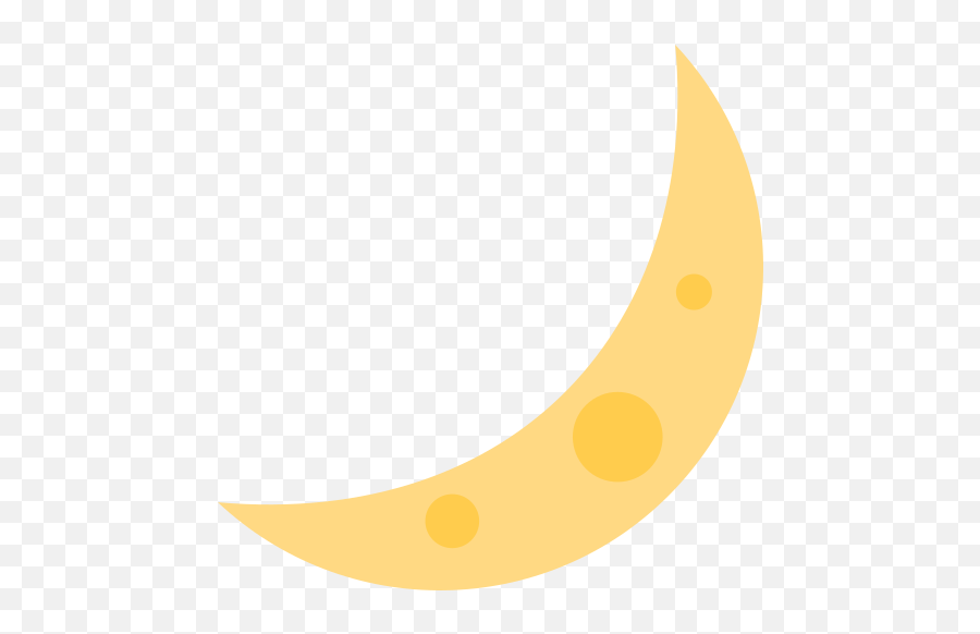 Crescent Moon Emoji - Moon Emoji Twitter Transparent Png,Moon Emoji Png