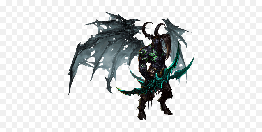 Cheapest Wow Classic Accounts Chicks - Illidan Concept Art Png,Wow Warlock Icon