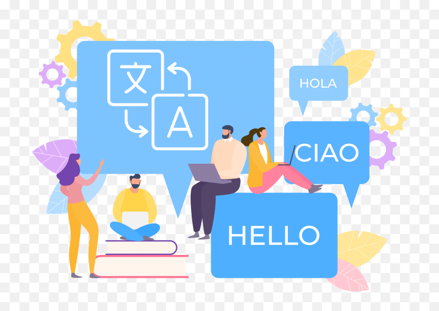 Multilingual Intranet - Localize At Scale Translator Illustration Png,Multilingual Icon