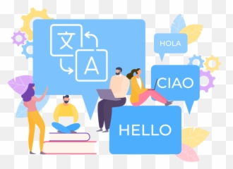 Multilingual Intranet - Localize At Scale Translator Illustration png