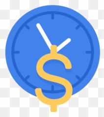 Hour Part Time Pay Rate Icon Png