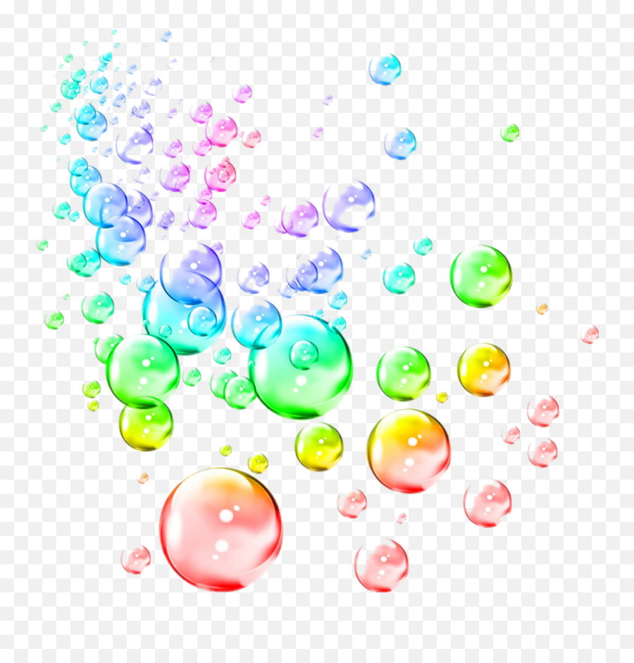 Soap Bubble Drawing Rainbow Clip Art - Rainbow Bubbles Clipart Png,Transparent Bubbles