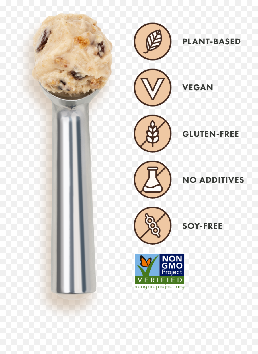 Oatmeal Cookie Dinoci Dairy Free - Ice Cream Scoop Png,Oatmeal Icon