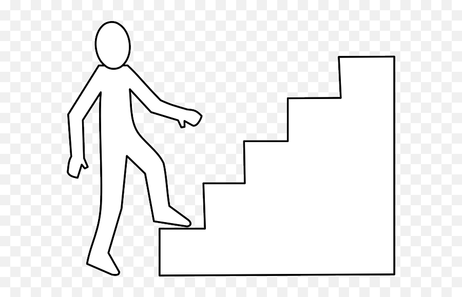 Staircase Stairs Climb - Free Vector Graphic On Pixabay Stairs Are Example Of Arithmetic Sequence Png,Stairs Icon Png