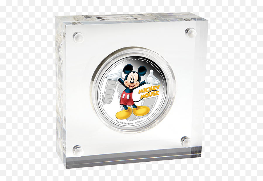 2014 1 Oz Silver Coin - Disney Mickey And Friends Mickey Mickey Mouse Disney Png,Disney Mickey Mouse Icon Serving Set