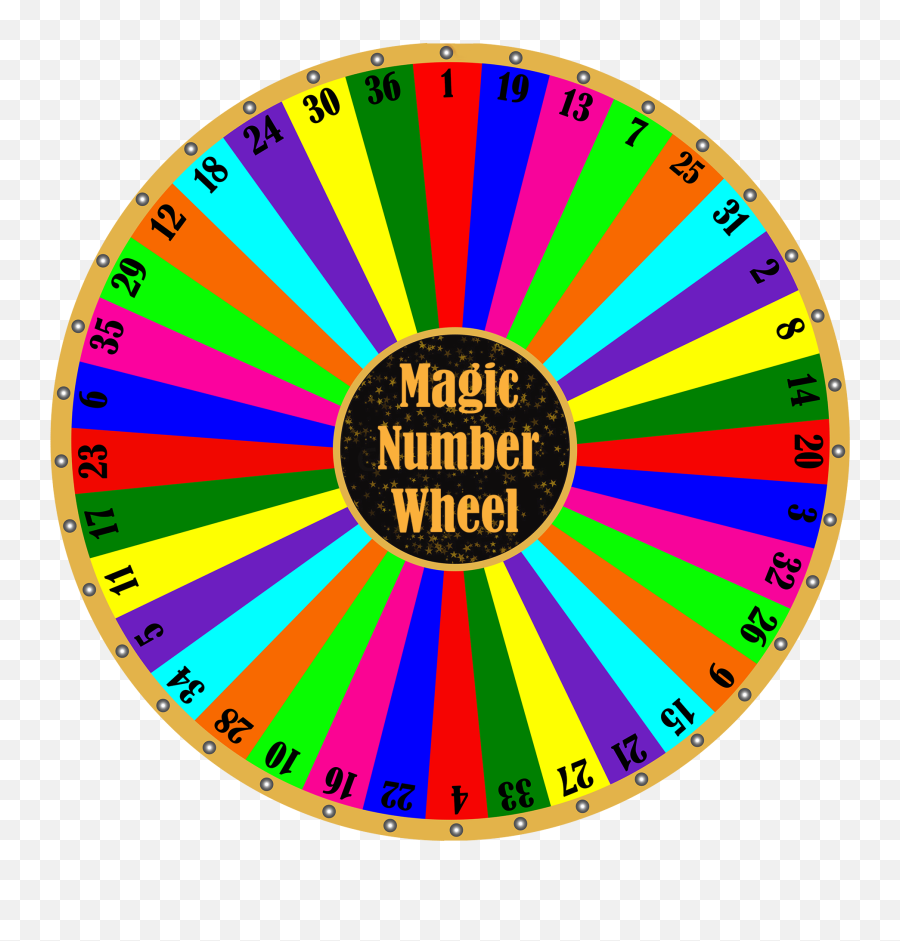 Spinning Wheel No Background Png All - Number Wheel,Spinning Icon