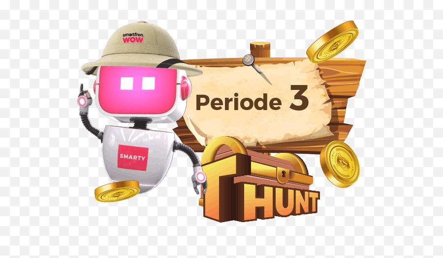 Rejeki Wow Treasure Hunt Season 3 - Smartfren Hard Png,Wow Gold Icon