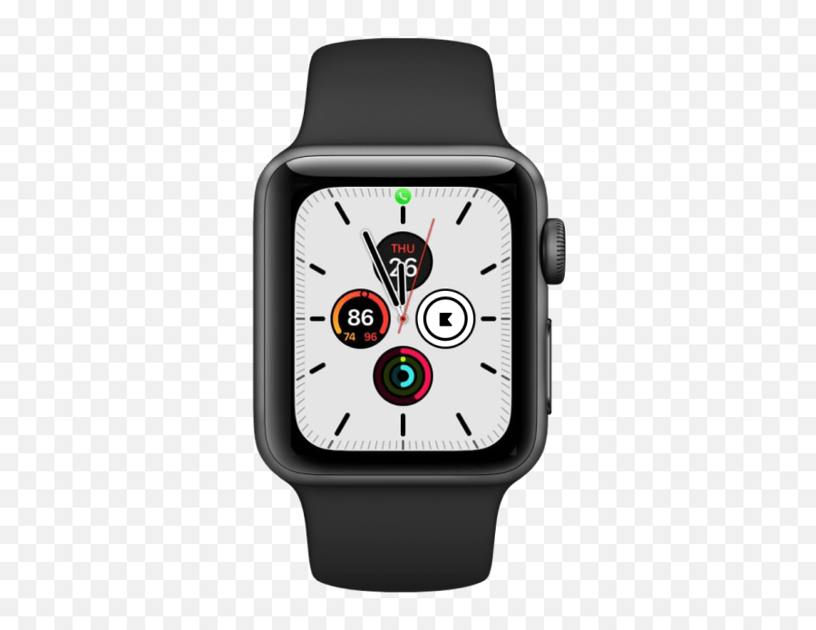 Unlock Doors With Your Apple Watch Kisi - Apple Series 5 Watch Stainless Steel 44mm Black Png,What Is The I Icon On My Apple Watch