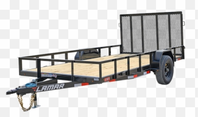 Single Axle Commercial Utility Lamar Trailers - Pj 12 Ft png