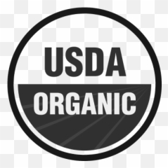 Apricot Crumble Organic Baby Food - Black Usda Logo png