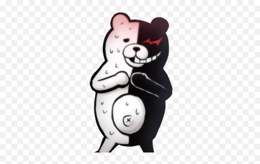 Telegram Sticker From Danganronpa Pack - Removed To Conform With Local And International Censorship Laws Png,Monokuma Icon