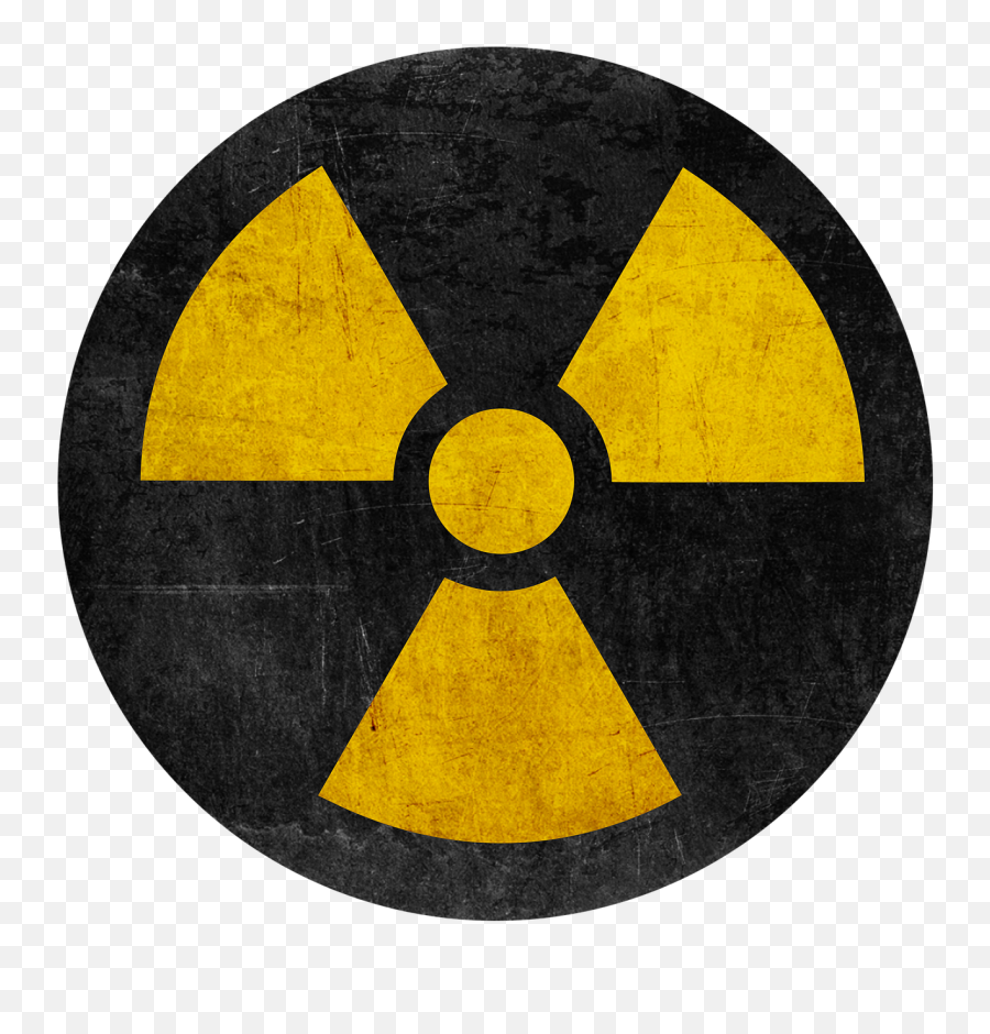 Radiation Symbol Danger Nuclear - Free Image On Pixabay Radioactive Png,Nuclear Symbol Png