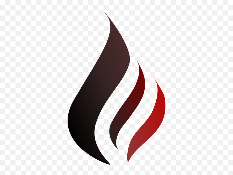 Black To Clip Art - Logo Black And White Flame Png,Black Fire Png