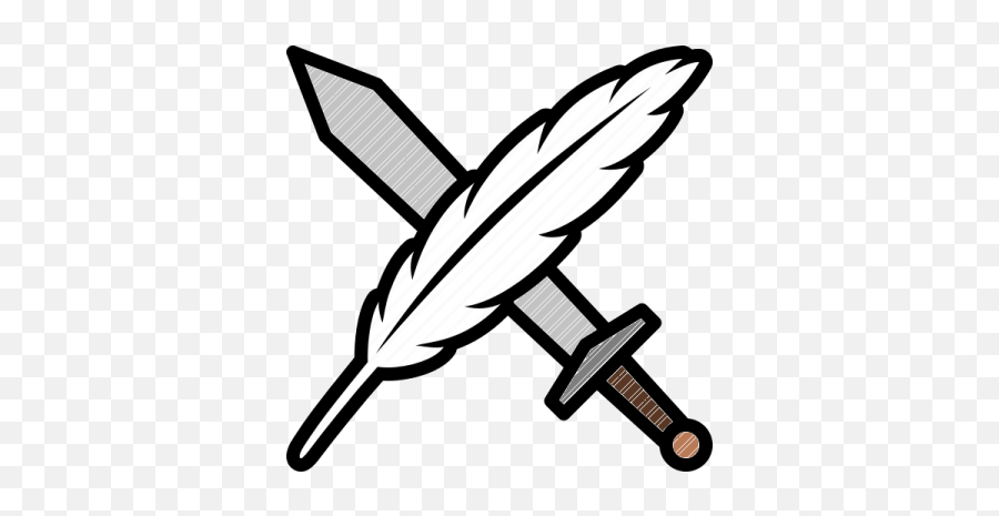 New Member From Viking Country Aka Denmark Sniperu0027s Hide - Cartoon Crossed Swords Png,Quill Icon