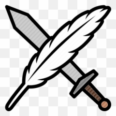 New Member From Viking Country Aka Denmark Sniperu0027s Hide - Cartoon Crossed Swords Png,Quill Icon