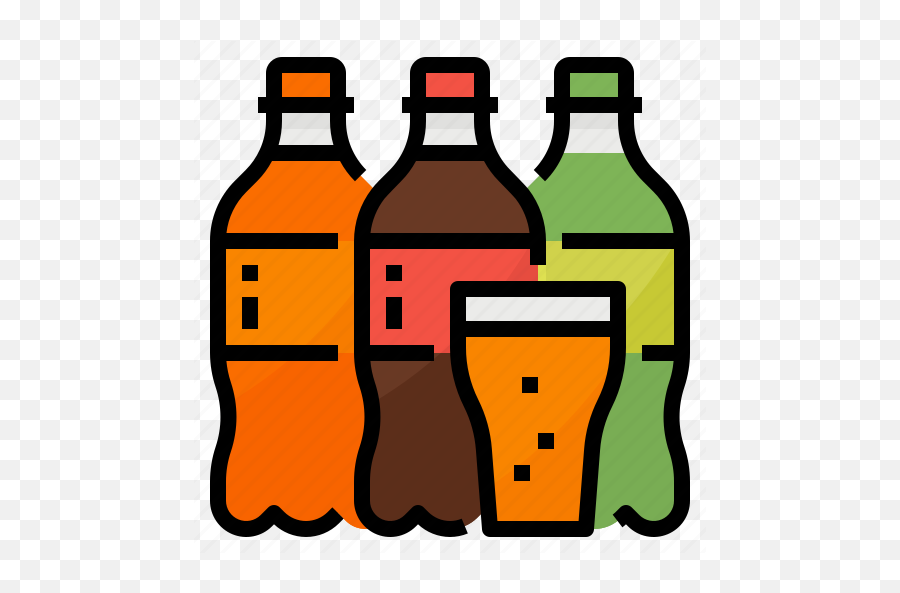 Carbonated Drink Soda Soft Icon - Download On Iconfinder Png,Drinks Icon