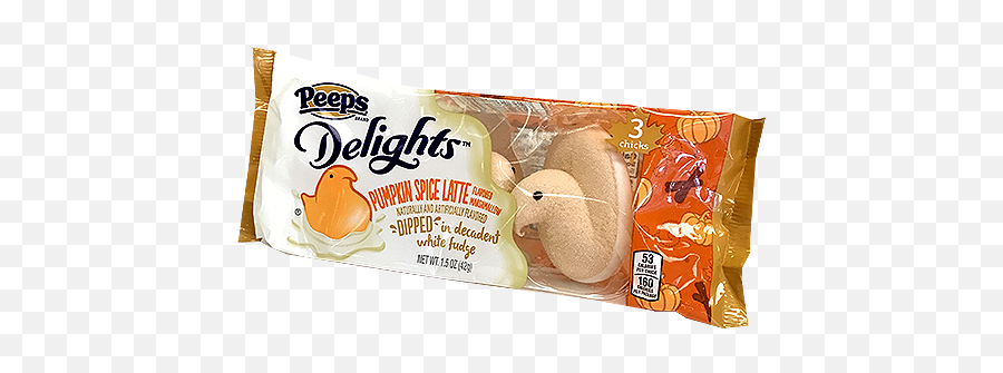 Download Peeps Delights Pumpkin Spice Latte Marshmallow - Marshmallow Peeps Png,Pumpkin Spice Png