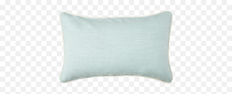 Spry Cotton Mint Blue Cushion Cover 12x20 Inch Script Online - Cushion Png,Cushion Png
