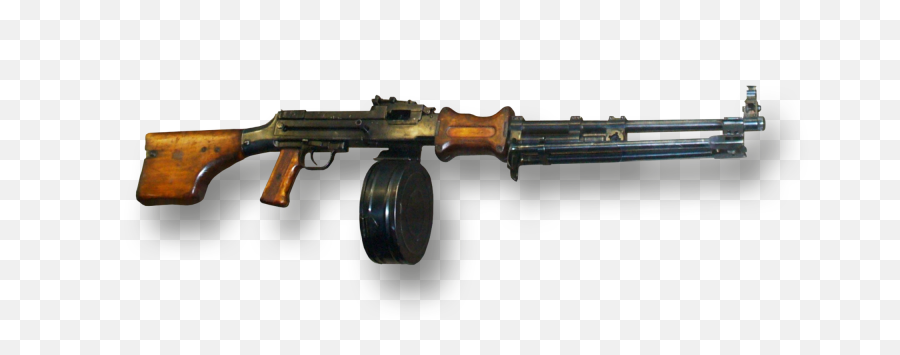 Rpd Machine Gun - Rpd Light Machine Gun Png,Hand Holding Gun Transparent