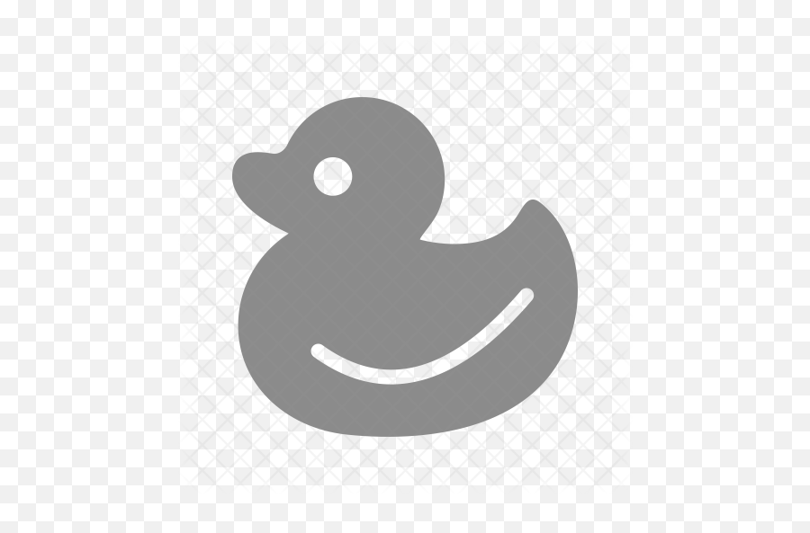 Rubber Duck Icon Of Glyph Style - Rubber Duck Icon Png,Rubber Duck Png
