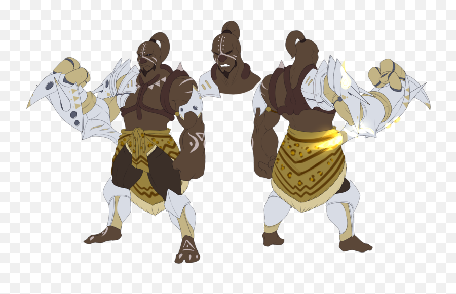 Uh Wound Up Making A Pokemon Character - Cartoon Png,Doomfist Png