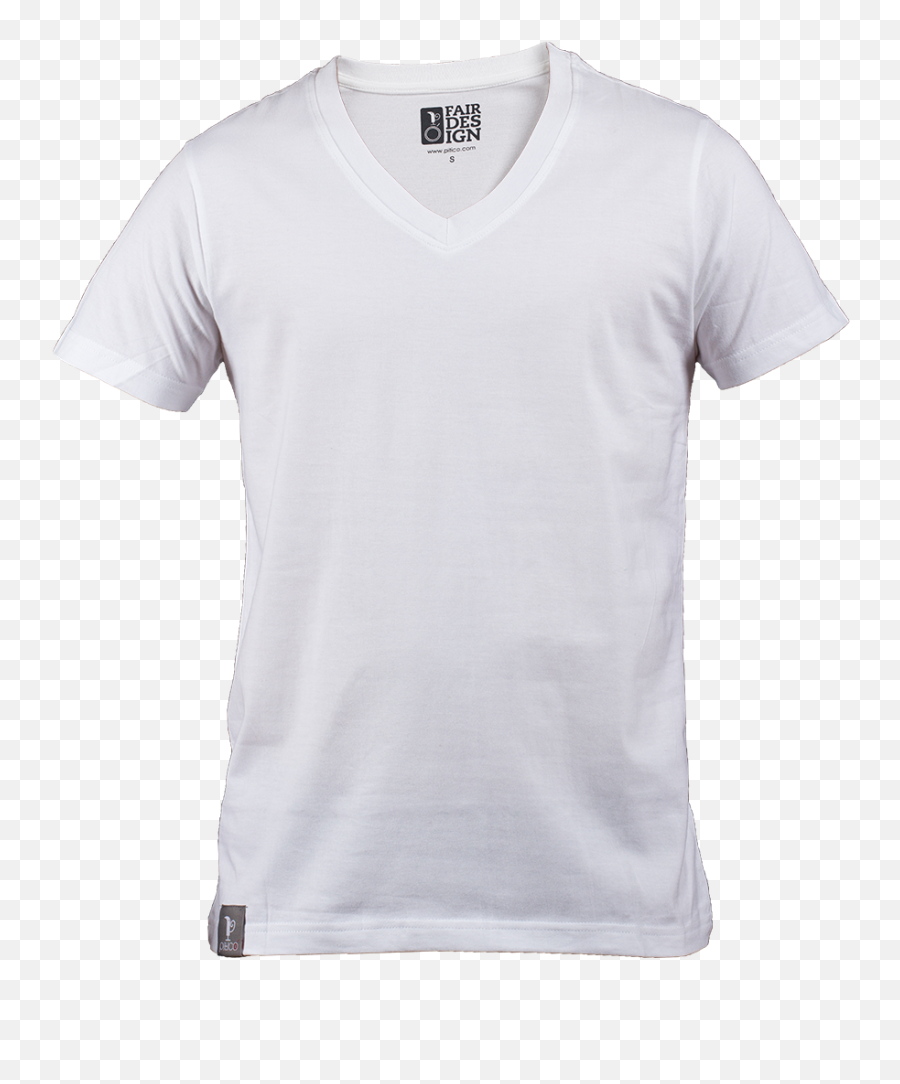 Pitico Shop Fair Trade V - Shirt Mens White Slim Fit White T Shirt Png,Blue Shirt Png