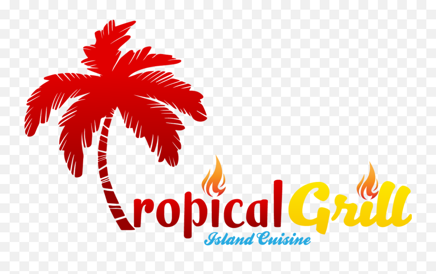 Download Tropical Grill Island Cuisine - Grill Tropical Logo Red Tropical Logo Png,Tropical Png