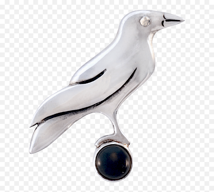 Raven Pin - Sue B Designs Pigeons And Doves Png,Raven Transparent