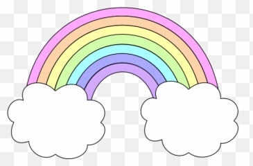 Free transparent pastel rainbow png images, page 1 