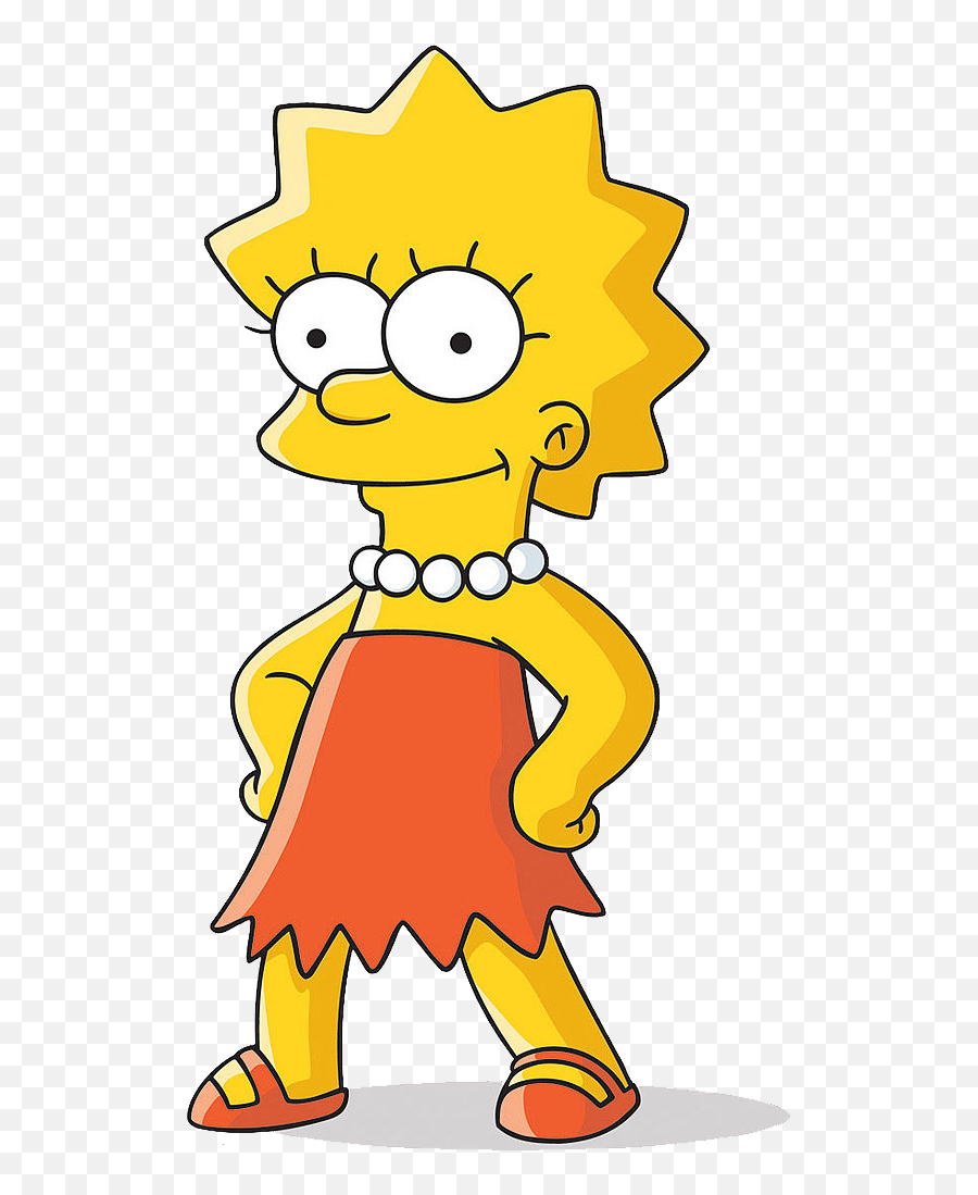 Simpsons - Lisa Simpson Png,Simpsons Transparent