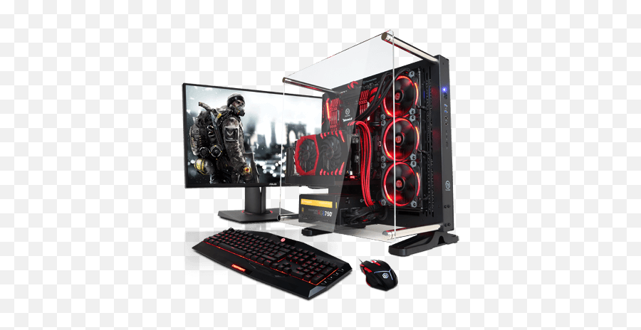 Gaming Pc Image Transparent Png - Tsm Cyberpower Pc,Gaming Pc Png