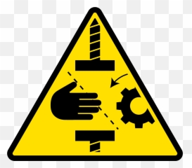 Line Of Fire - Caution Finger Trap Sign png