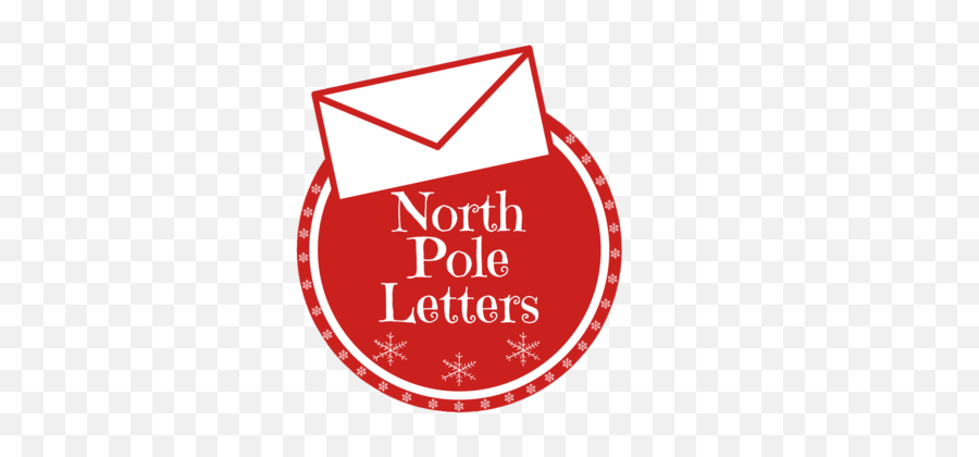North Pole Letters Exclusive Personalized From - Circle Png,Santa Transparent Background