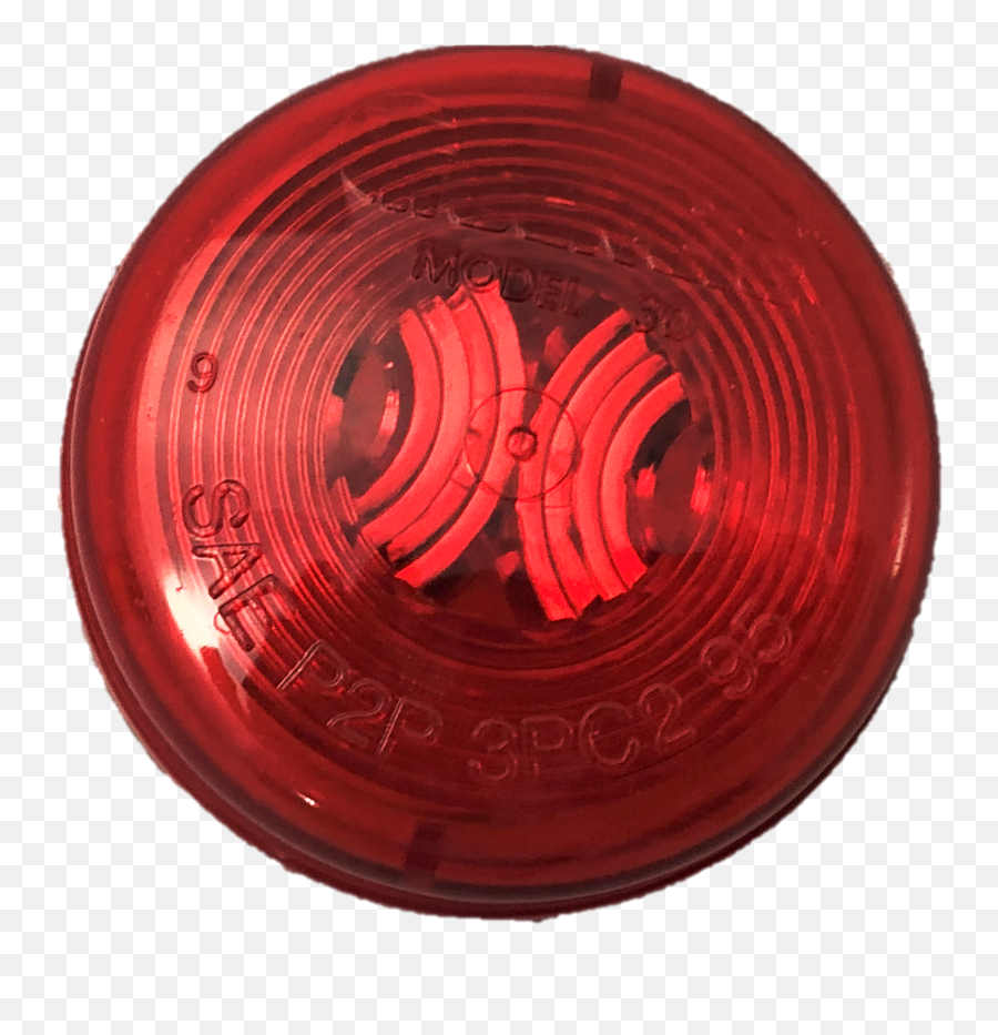 2 In Round Red Marker Light Tl 30200r - Light Png,Red Light Effect Png