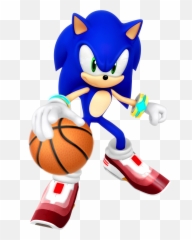 Sonicthehedgehog Sonic Basketball Sticker By I Am B - Sonic 06 Bounce Bracelet Png,Cartoon Basketball Png