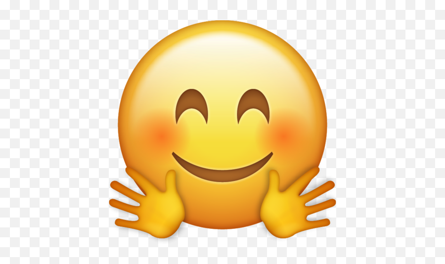 Hugging Emoji Png Transparent Icon - Hugging Emoji,Emoji Transparents