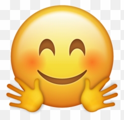 Hugging Emoji Png Transparent Icon