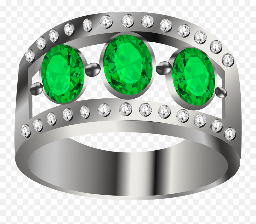 Silver Ring With Diamonds Png - Ring,Diamonds Png