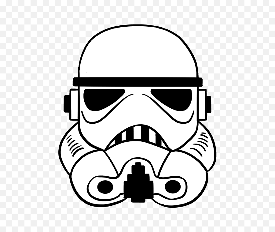 Anakin Skywalker Wall Decal Sticker - Star Wars Stormtrooper Helm Png,Storm Trooper Png