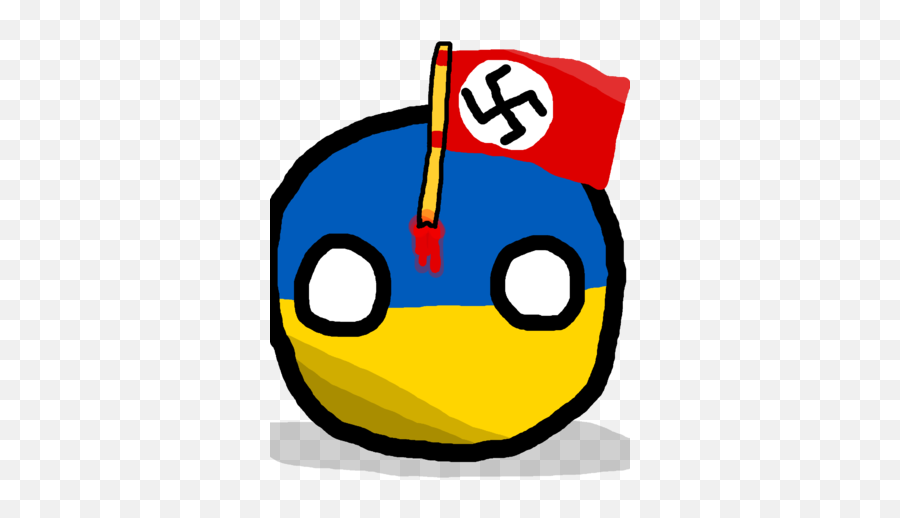 Nazi Ukraineball - Clip Art Png,Nazi Png