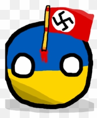 Nazi Ukraineball - Clip Art png
